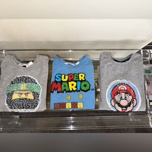 GUC 3 Piece Mario and Ninjango T-Shirts